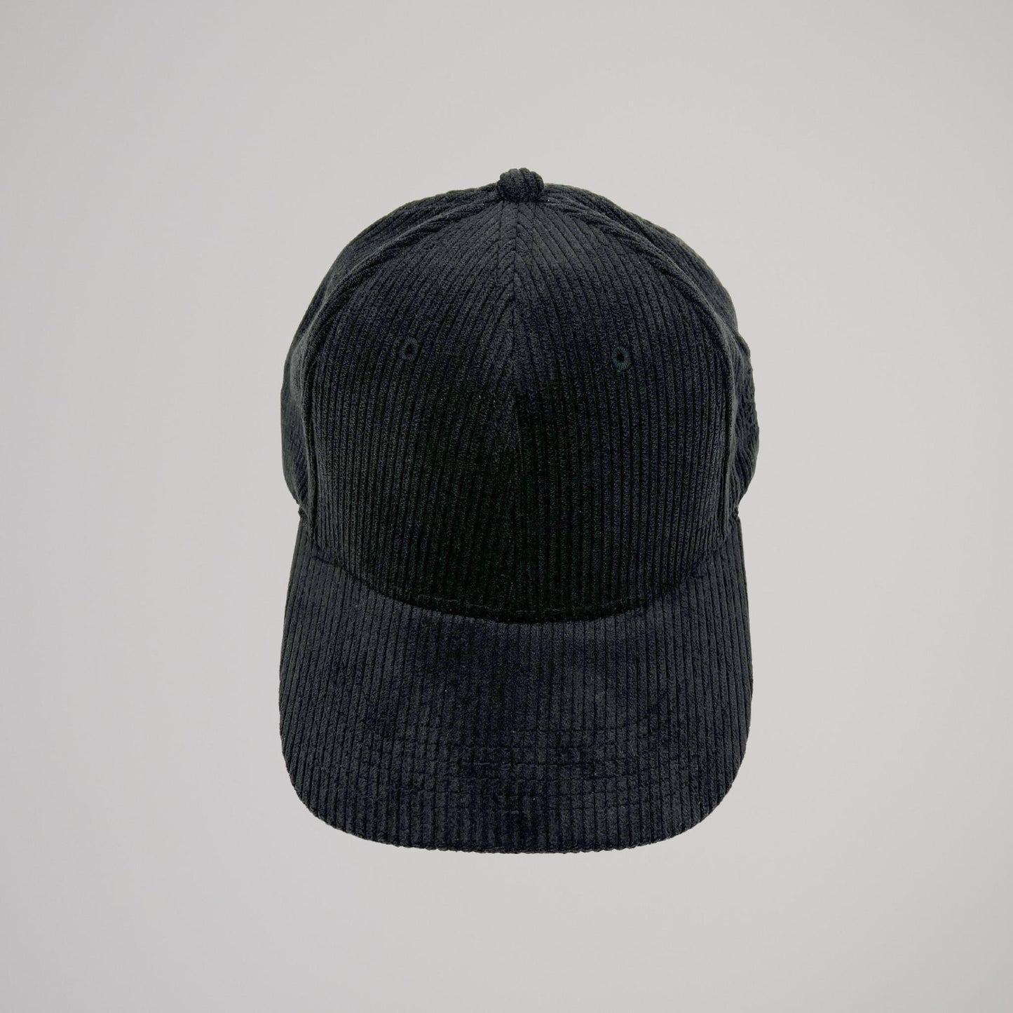 Cappellino Velluto a Coste Nero