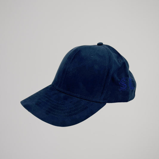 Cappellino Scamosciato Blu