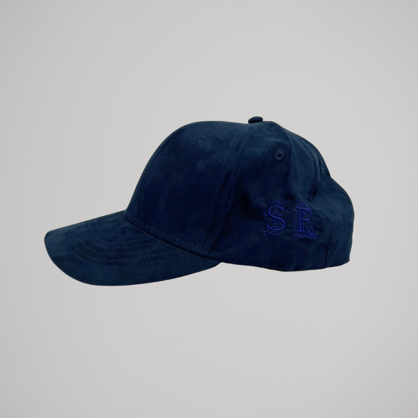 Cappellino Scamosciato Blu