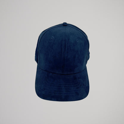 Cappellino Scamosciato Blu