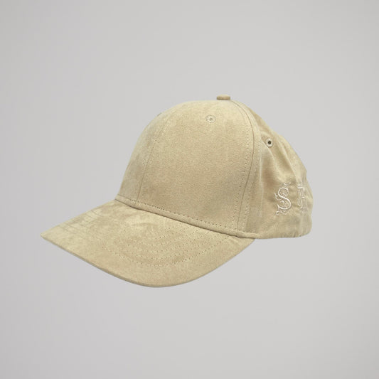 Cappellino Scamosciato Beige