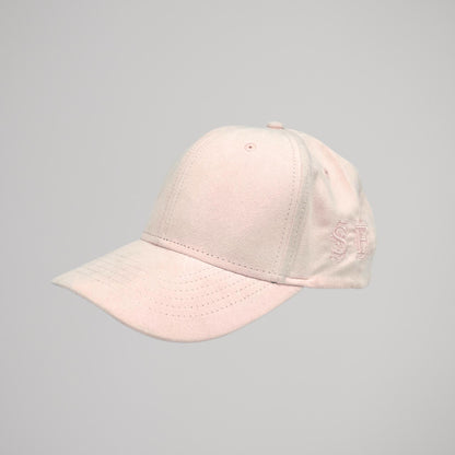 Cappellino Scamosciato Rosa